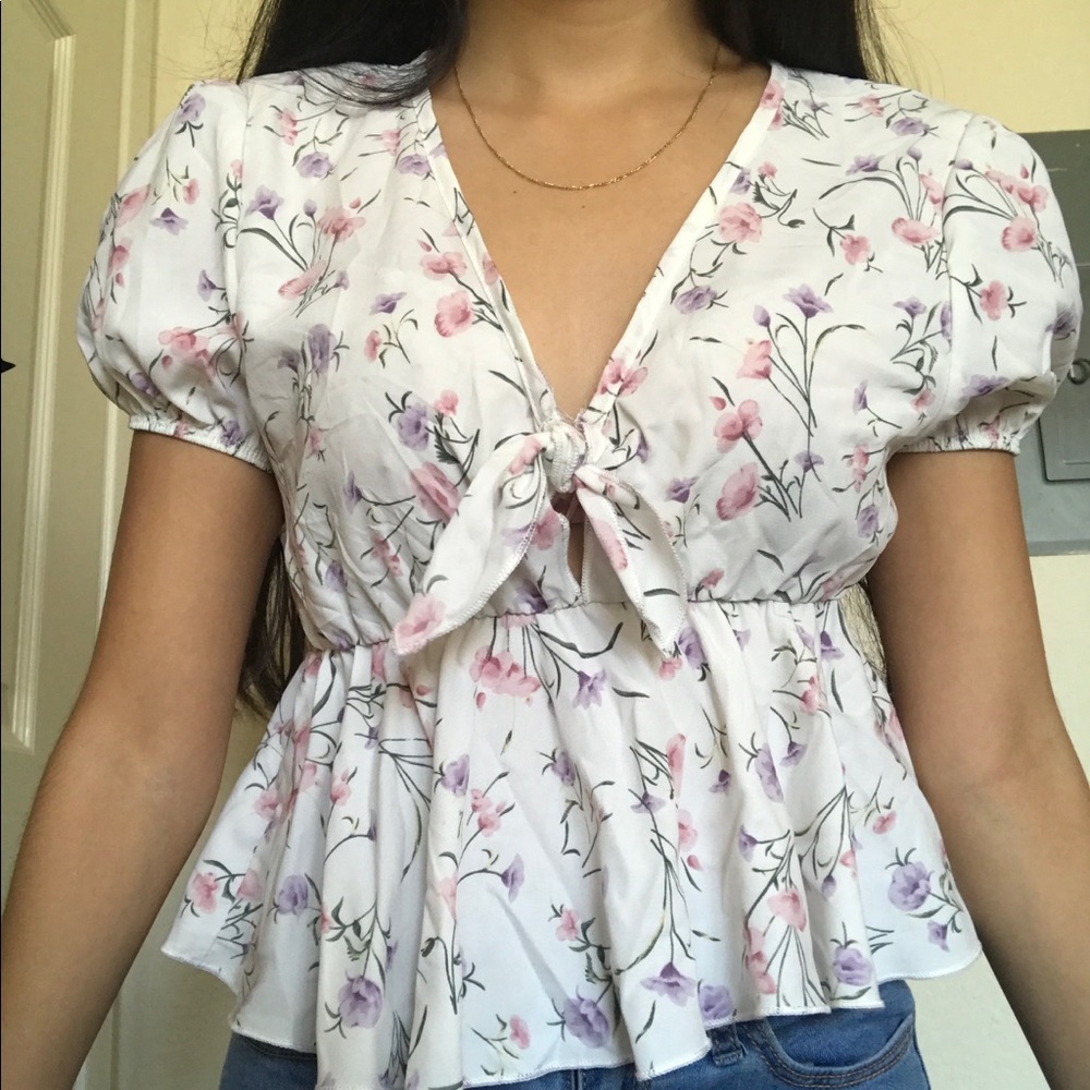 Flower blouse